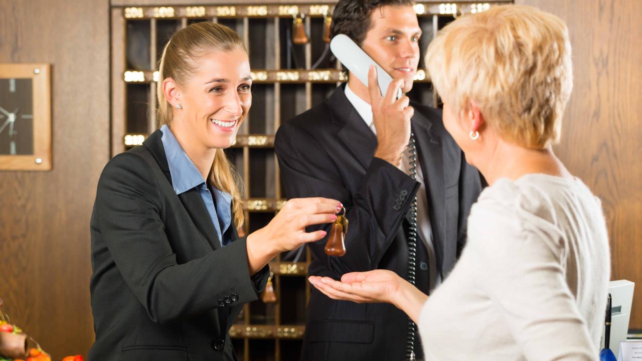 Hotel front desk clerks