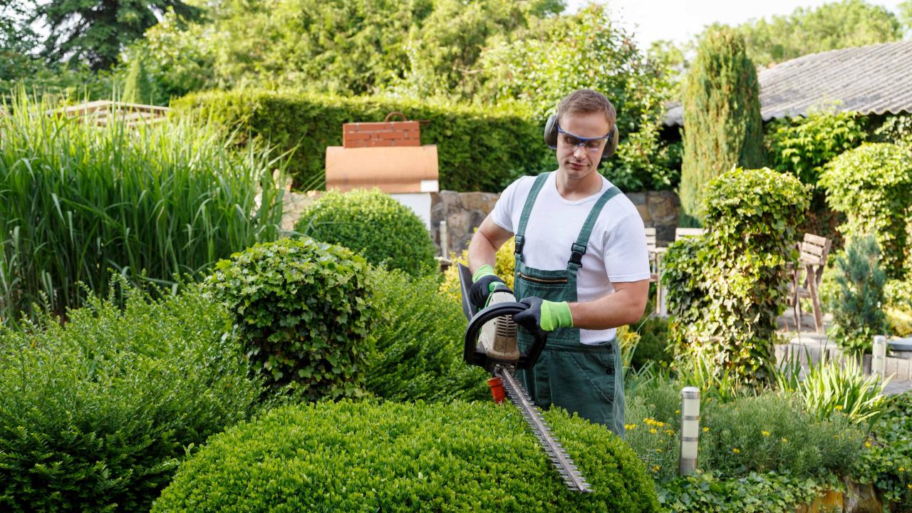 Landscaping and grounds maintenance labourers