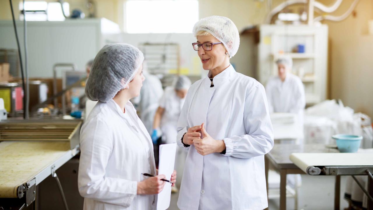 Supervisors - food and beverage processing