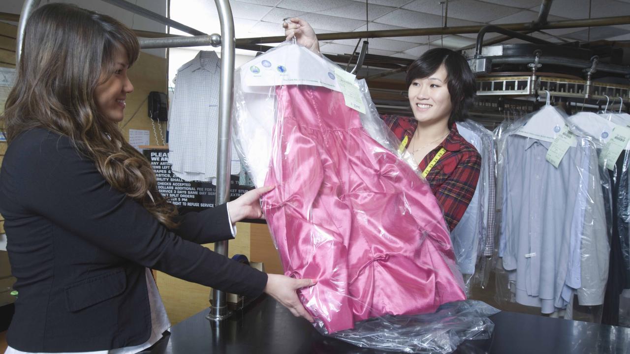 Dry cleaning and laundry workers