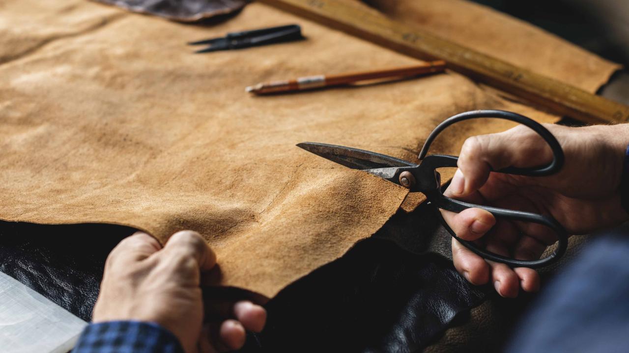 Fabric, fur and leather cutters